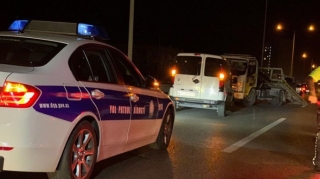 Mehdiabadda piyadanı avtomobil vurub