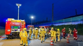 Avstriyada qatarda yanğın nəticəsində 45 nəfər tüstüdən zəhərlənib 