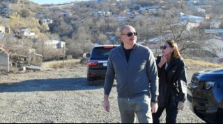 İlham Əliyev və Mehriban Əliyeva Xocalının Şuşakənd kəndinin ərazisinə baxış keçiriblər  - FOTO