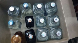 Bakıda marketdə saxta spirtli içkilər aşkarlandı  - FOTO