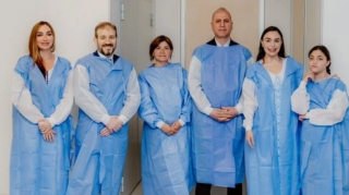 Leyla və Arzu Əliyevalar "Yeni Klinika"ya baş çəkiblər - FOTO