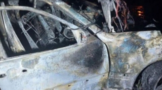 "Mercedes"  yoldan çıxaraq aşdı, sürücü ölüb  - FOTO