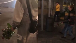 Bakının mərkəzində azyaşlılar gecə vaxtı diləndirən şəxs saxlanıldı- VİDEO   - YENİLƏNİB