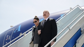 Prezident xanımı ilə Türkiyədədir - FOTOLAR