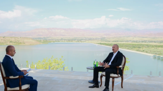Prezident İlham Əliyev Azərbaycan Televiziyasına müsahibə verib  - FOTO