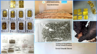 Doqquz ayda ölkəyə qanunsuz 1295 karatdan çox qiymətli daşlar gətirilib - DGK - FOTO 