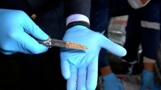 Gömrükdə 90 milyon dollarlıq heroin aşkarlandı - FOTO