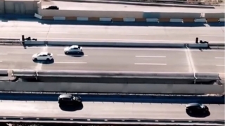 Qobustandakı yeni körpü istifadəyə verildi - VİDEO