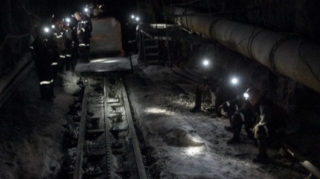 Kuzbasda kömür mədənində qaya uçub