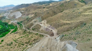 Qubadlı-Eyvazlı yolu  boyunca genişmiqyaslı tikinti işləri davam etdirilir   - FOTO