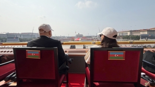 Prezidentlə xanımının paraddan maraqlı anları - FOTO - VİDEO
