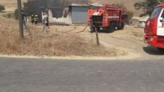 Cəlilabadda 4 otaqlı ev yanıb  - FOTO