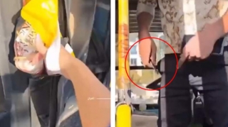 Avtobus sürücüsü sərnişinlərə bıçaq çəkdi; Barəsində ciddi tədbirlər görüləcək – VİDEO 