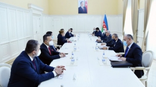 Əli Əsədov Türkiyənin ticarət naziri ilə görüşüb - FOTO