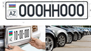 Azərbaycanda avtomobillərə 6 rəqəmli nömrələr də veriləcək - FOTO