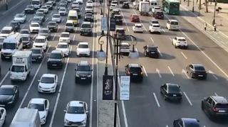 Hazırda bu yollarda sıxlıq var - SİYAHI 