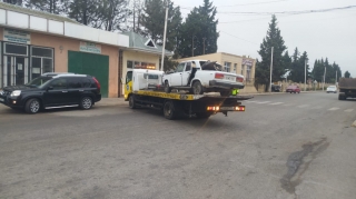 Tovuzda "07" mikroavtobusla toqquşub, ölən və yaralılar var   - FOTO