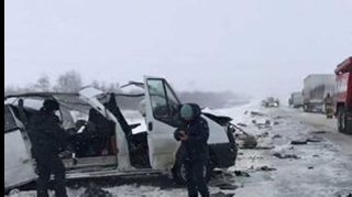 Dəhşətli qəza: 5 ölü, 11 yaralı    - VİDEO