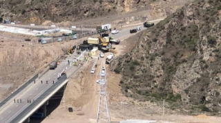 Laçın yolunun girişində sərhəd-buraxılış məntəqəsi quruldu