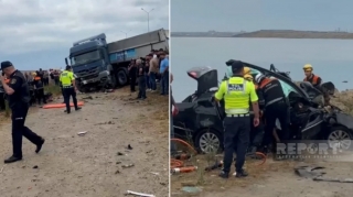 Böyükşor yolunda üç nəfərin öldüyü dəhşətli qəza ilə bağlı ağır cəza tələbi - VİDEO 