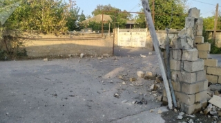 Diplomatik nümayəndələrin də olduğu Tərtər rayonunun ərazisi atəşə tutulub