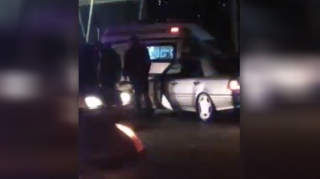 Hövsan yolunda işıqların söndürülməsi piyadanın vurulması ilə nəticələndi - VİDEO 