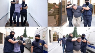 “Sputnik-Azərbaycan”ın redaksiya rəhbərlərinin saxlanılma anı - FOTO - VİDEO 