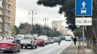 Bu küçələrdəki avtobus zolaqlarına saat tətbiq edildi - FOTO