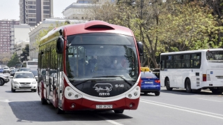 Bakıda 138 avtobus gecikmə ilə hərəkət edir