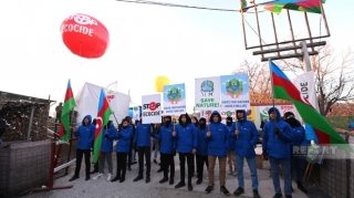 Xankəndi-Laçın yolunda etiraz aksiyası 18 gündür fasiləsiz davam edir 