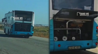 Daha bir avtobusla bağlı ŞİKAYƏT  – Sərnişinlər yarı yolda qalır - VİDEO