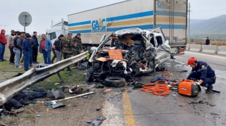 Quba yolunda ağır qəza törədən "TIR" sürücüsü saxlanıldı - RƏSMİ 