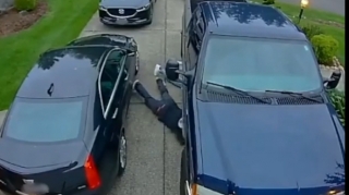 Oğrular günün günorta vaxtı katalizatoru belə oğurladı  - VİDEO