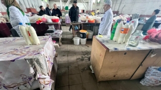 Tovuzda bazarda yoxlama  - Nöqsanlar aşkarlandı - FOTO 