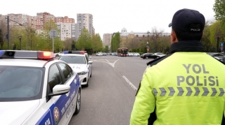 Nəsimi rayonunda yol polisi “Təmiz hava” aylığı ilə bağlı tədbir keçirdi - FOTO - VİDEO 