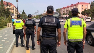 Yol polisi avtobus və taksilərdə maska taxmayanlara qarşı reydlərə başladı - VİDEO  - FOTO