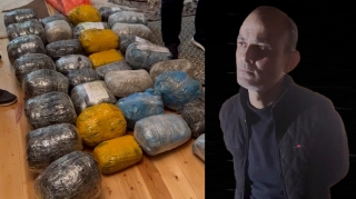 47 kq marixuana ilə SAXLANILDI - VİDEO 