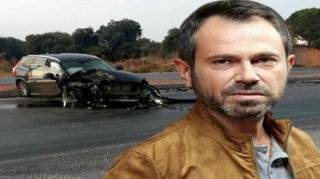 Aktyor avtomobil qəzasına düşdü  - FOTO