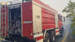 Sumqayıtda yaşayış binasında yanğın olub, 35 nəfər təxliyə edilib