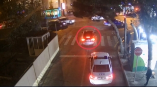 В Баку оштрафован водитель, уступивший дорогу полиции - ФОТО