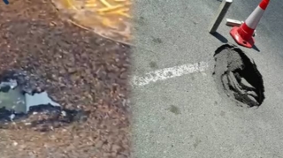 Artıq Bakıdakı “lyuk”lar  adamı daha çox qorxudur... - FOTO - VİDEO