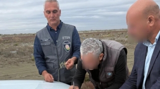 Neftçalada qanunsuz ov edən şəxs saxlanıldı 