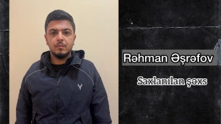 Qohumunun evindən 320 min manat oğurlayan şəxs həbs edilib 