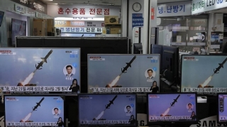 КНДР  провела испытания новой крылатой ракеты большой дальности