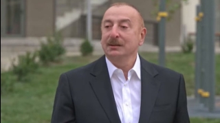 Prezidentin kövrəldiyi anlar   - VİDEO