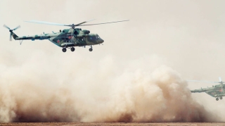 Rusiyada helikopter qəza enişi etdi - Yaralılar var 