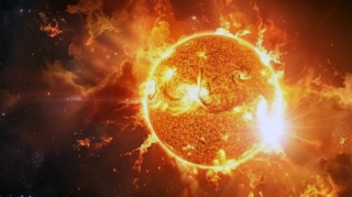 На Солнце произошла сильная вспышка 