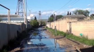 Yol problemi sakinlərin əsəbini tarıma çəkdi: "Heç bir tədbir görmürlər" - VİDEO 