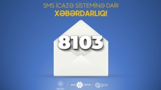 8103 SMS icazə sistemi ilə bağlı dəyişiklik edilib 