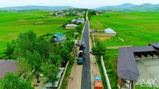 Məlcək-Mirikənd-Qaravəlli yolunun yenidən qurulması davam edir - FOTOLAR 